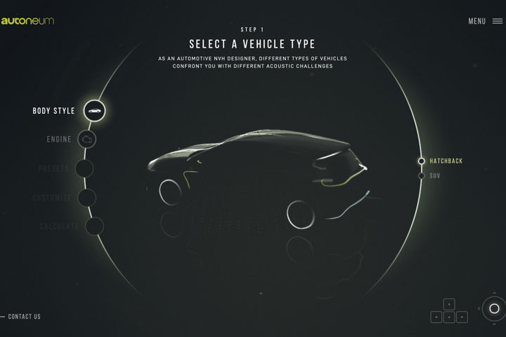 Autoneum Acoustic Garage website preview